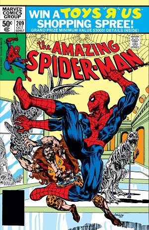 Amazing Spider-Man #209 cover
