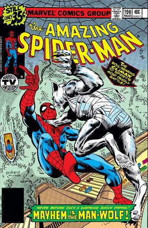 Amazing Spider-Man #190  cover