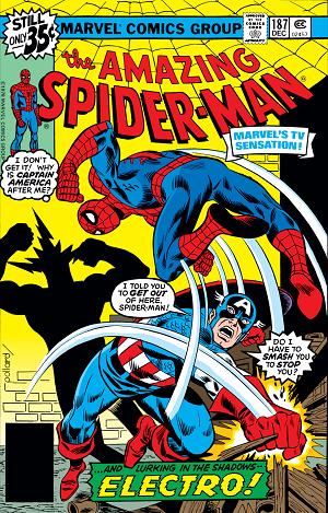 Amazing Spider-Man #187  cover