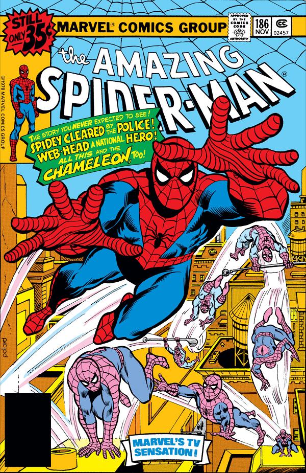 Amazing Spider-Man #186  cover