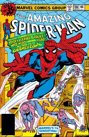 Amazing Spider-Man #186  cover