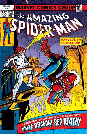 Amazing Spider-Man #184 cover
