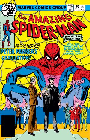 Amazing Spider-Man #185 cover