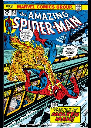 Amazing Spider-Man #133  cover