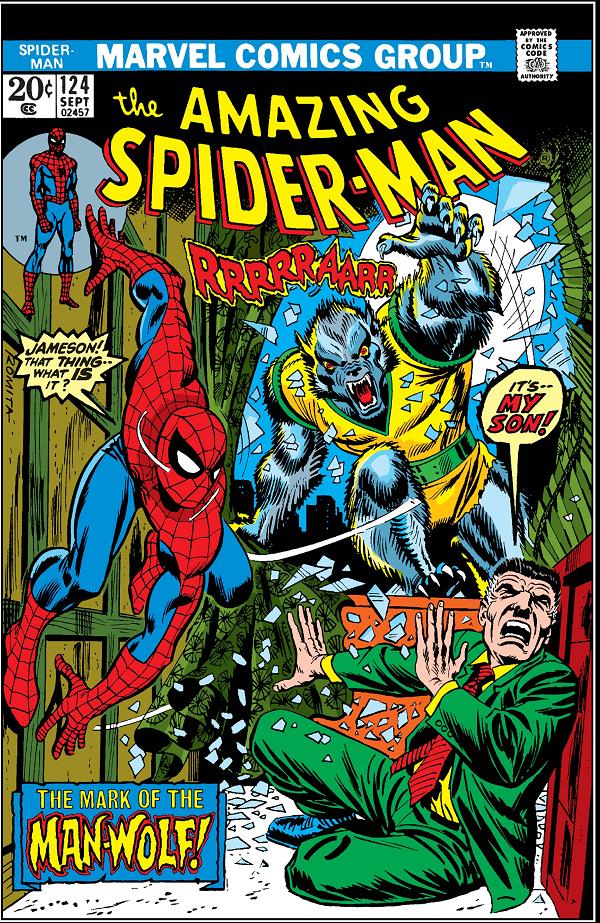 Amazing Spider-Man #124  cover