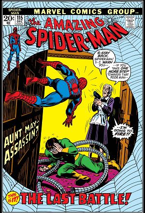Amazing Spider-Man #115  cover