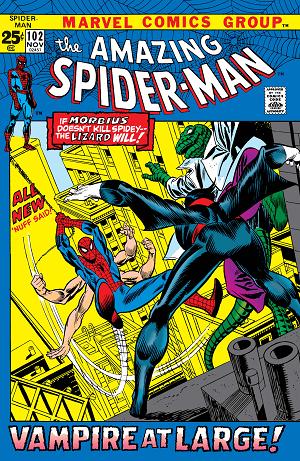 Amazing Spider-Man #102  cover