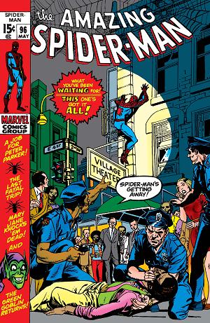 Amazing Spider-Man #96  cover