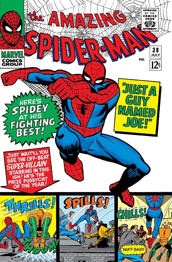 Amazing Spider-Man #38  cover