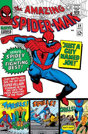 Amazing Spider-Man #38  cover