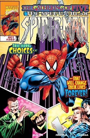 Peter Parker: The Spectacular Spider-Man #262  cover