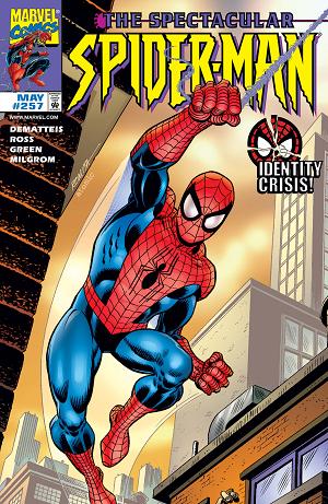 Peter Parker: The Spectacular Spider-Man #257  cover