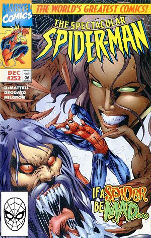 Peter Parker: The Spectacular Spider-Man #252  cover