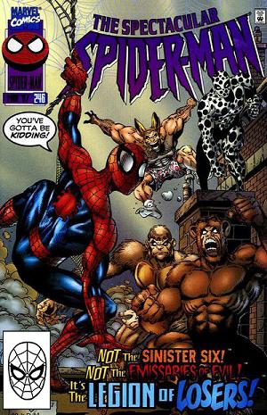 Peter Parker: The Spectacular Spider-Man #246  cover