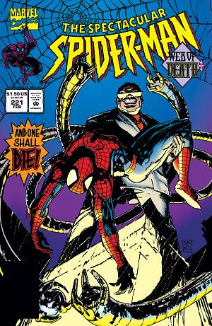 Peter Parker: The Spectacular Spider-Man #221  cover