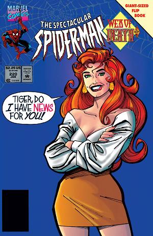 Peter Parker: The Spectacular Spider-Man #220  cover