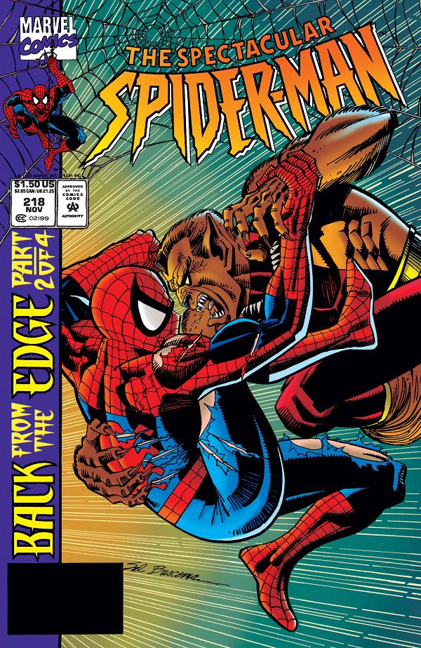 Peter Parker: The Spectacular Spider-Man #218  cover
