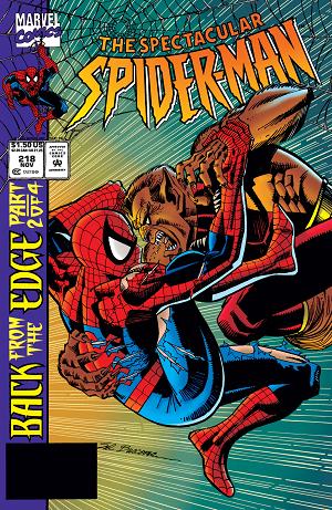 Peter Parker: The Spectacular Spider-Man #218  cover