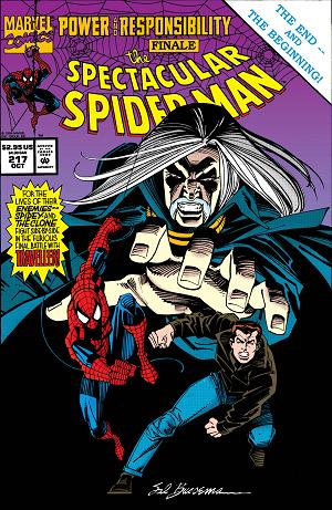 Peter Parker: The Spectacular Spider-Man #217  cover