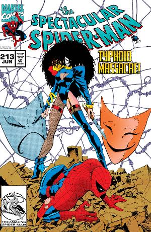 Peter Parker: The Spectacular Spider-Man #213 cover