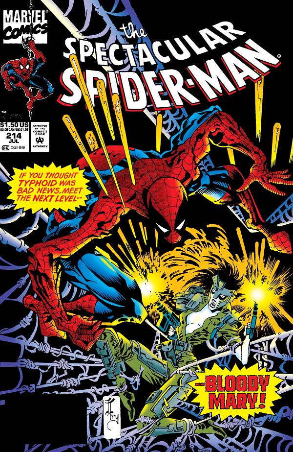Peter Parker: The Spectacular Spider-Man #214  cover