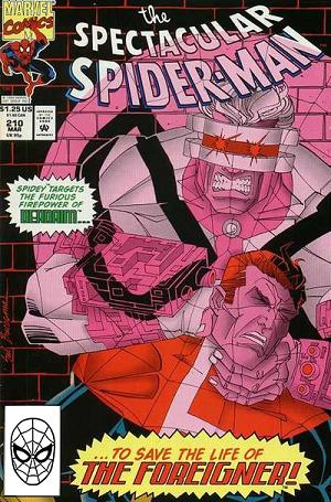 Peter Parker: The Spectacular Spider-Man #210  cover