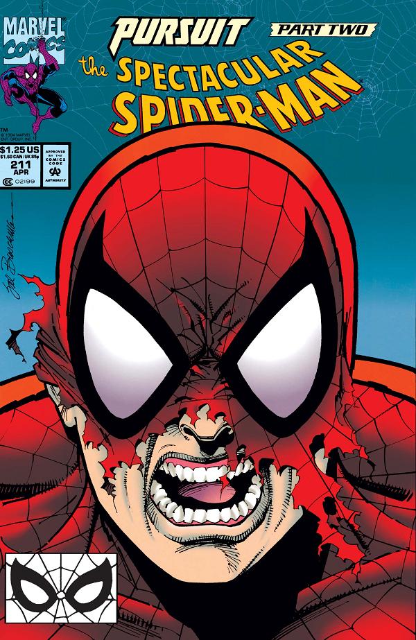 Peter Parker: The Spectacular Spider-Man #211  cover