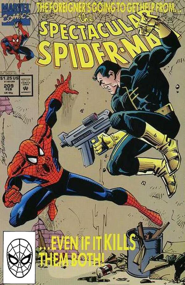 Peter Parker: The Spectacular Spider-Man #209  cover