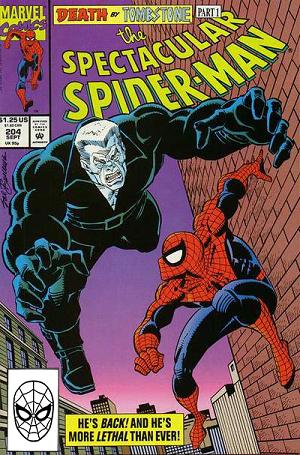 Peter Parker: The Spectacular Spider-Man #204  cover