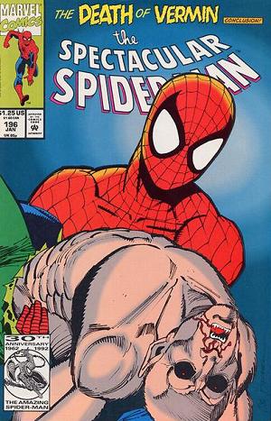 Peter Parker: The Spectacular Spider-Man #196  cover