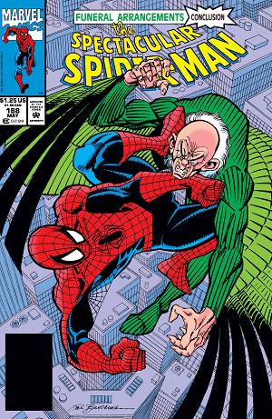 Peter Parker: The Spectacular Spider-Man #188  cover