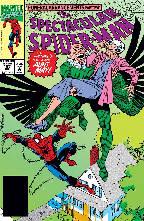 Peter Parker: The Spectacular Spider-Man #187  cover