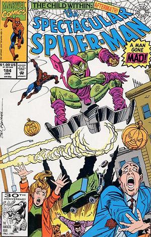 Peter Parker: The Spectacular Spider-Man #184  cover