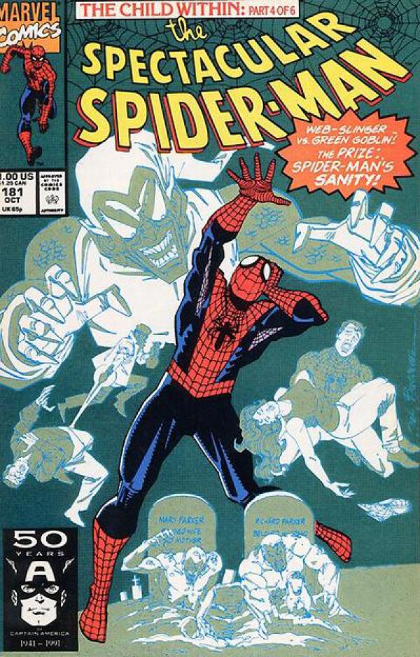 Peter Parker: The Spectacular Spider-Man #181  cover