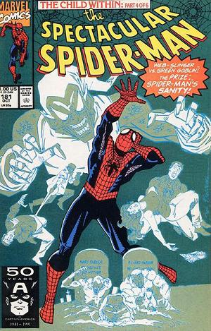 Peter Parker: The Spectacular Spider-Man #181  cover