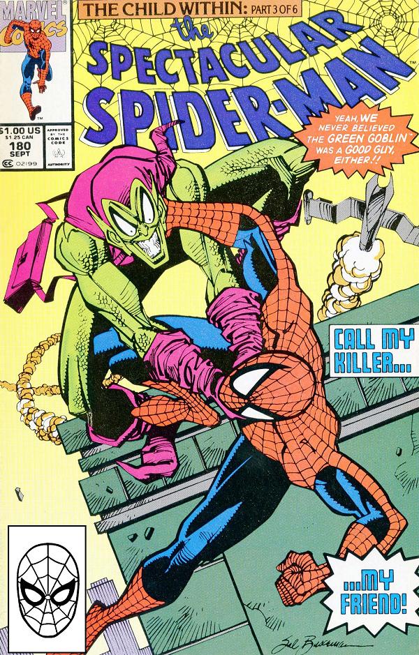 Peter Parker: The Spectacular Spider-Man #180  cover