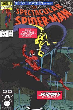 Peter Parker: The Spectacular Spider-Man #178  cover
