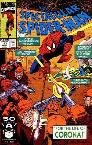 Peter Parker: The Spectacular Spider-Man #177  cover