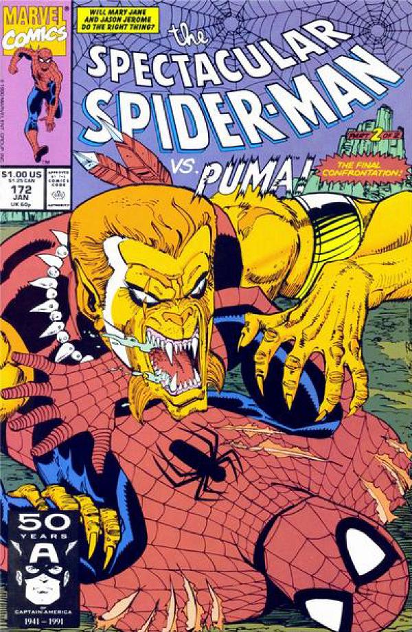 Peter Parker: The Spectacular Spider-Man #172  cover