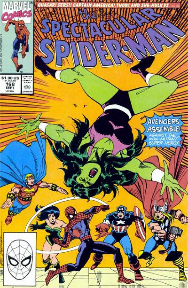 Peter Parker: The Spectacular Spider-Man #168  cover