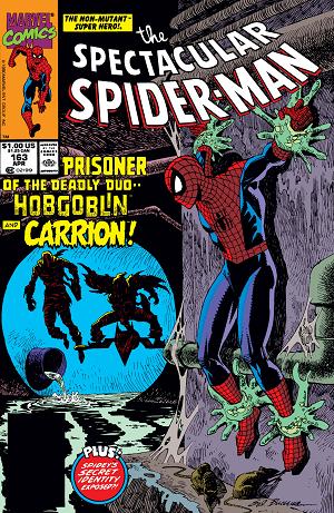 Peter Parker: The Spectacular Spider-Man #163  cover
