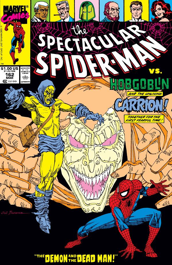 Peter Parker: The Spectacular Spider-Man #162  cover