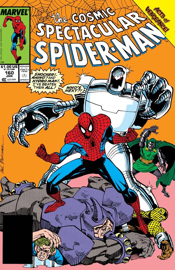 Peter Parker: The Spectacular Spider-Man #160  cover