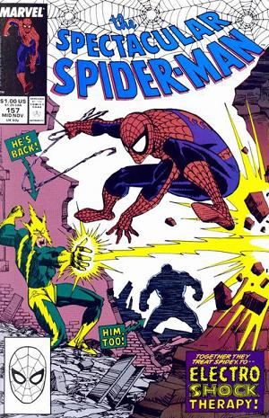 Peter Parker: The Spectacular Spider-Man #157  cover