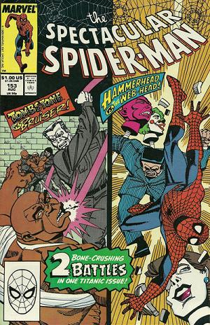 Peter Parker: The Spectacular Spider-Man #153  cover