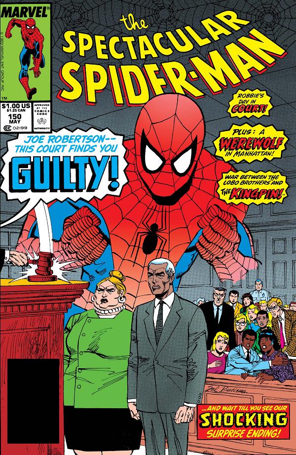 Peter Parker: The Spectacular Spider-Man #150  cover