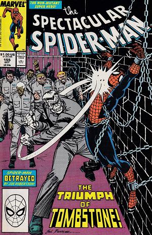 Peter Parker: The Spectacular Spider-Man #155  cover