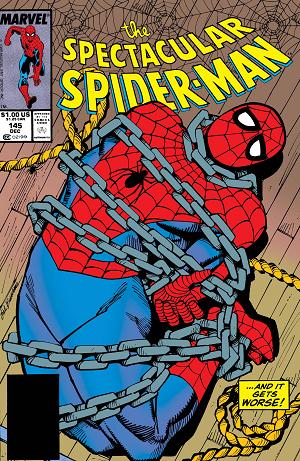 Peter Parker: The Spectacular Spider-Man #145  cover
