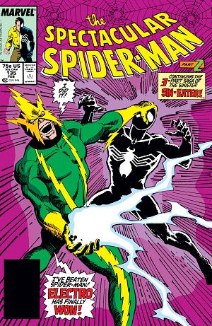 Peter Parker: The Spectacular Spider-Man #135  cover
