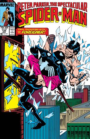 Peter Parker: The Spectacular Spider-Man #129  cover